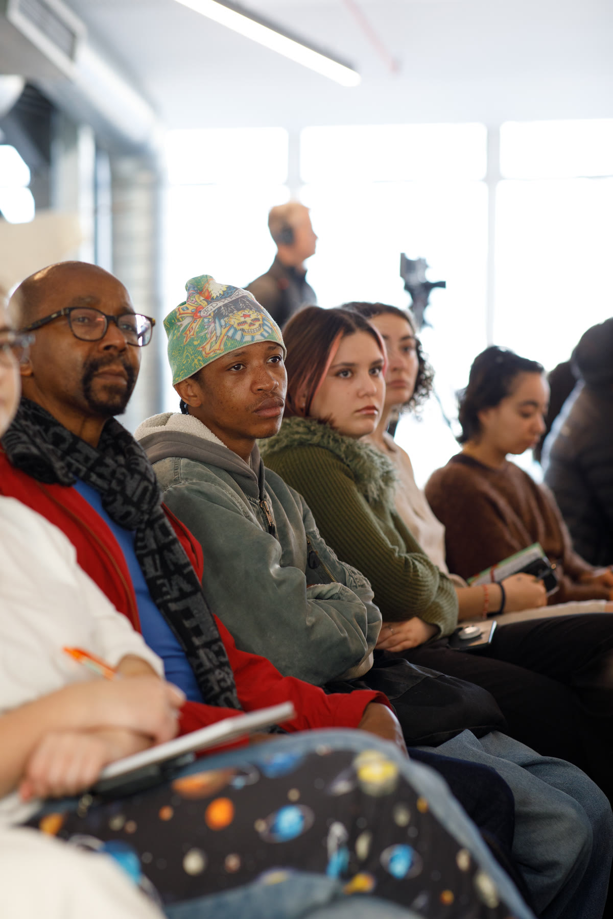 People participating in an institute gathering