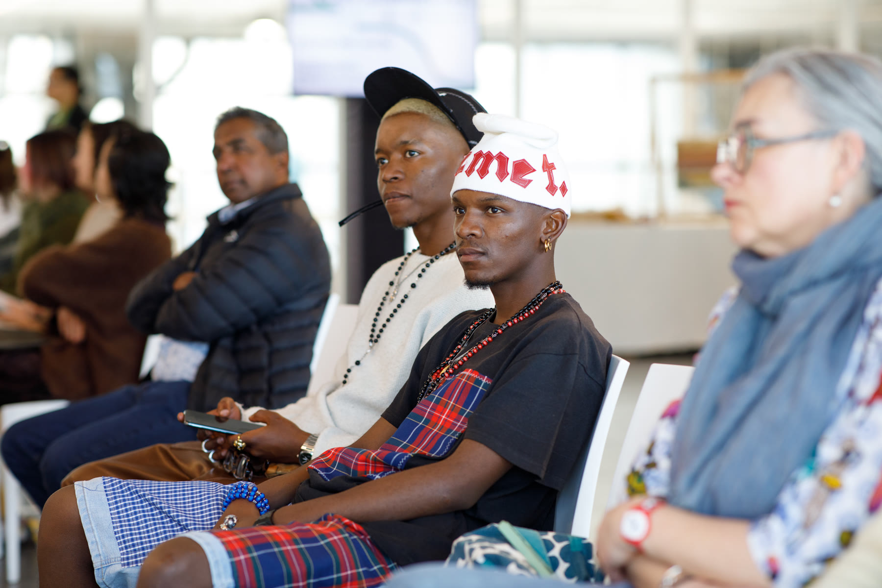 Participants gathered at an institute event